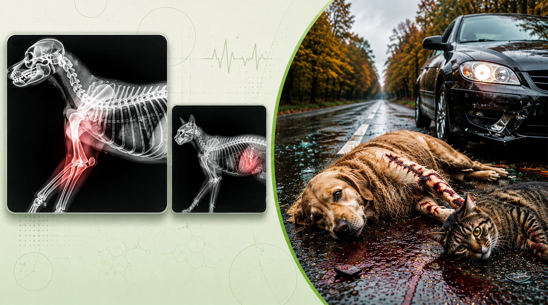 Náhlá akutní veterinární situace, kdy rozhoduje čas